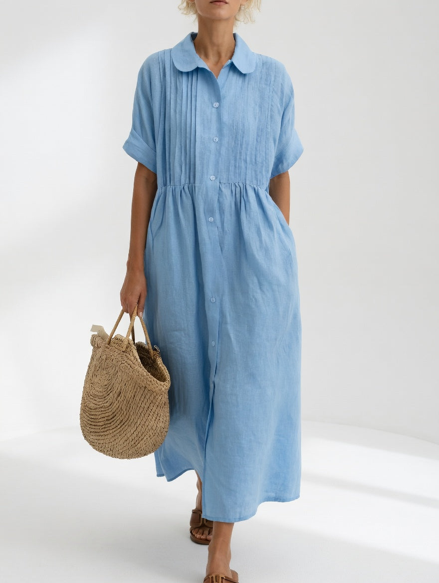 Lara™ — Robe chemise fluide