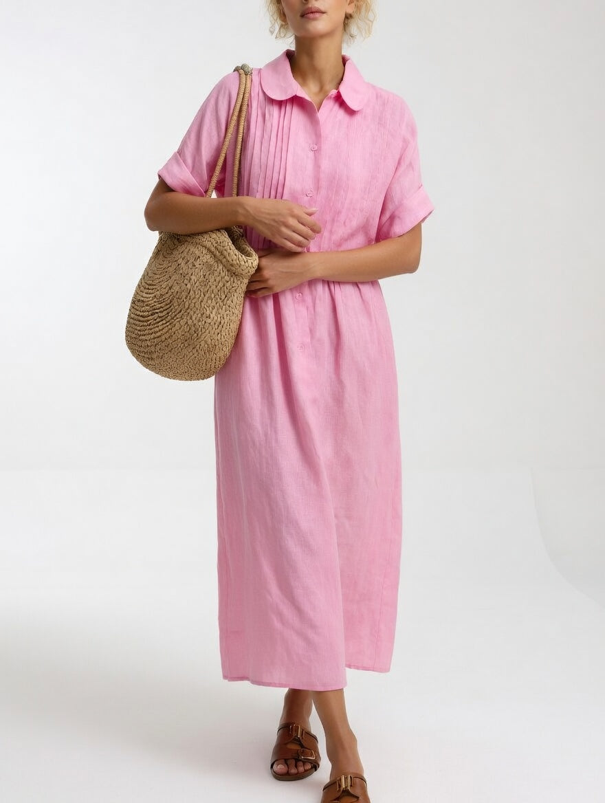 Lara™ — Robe chemise fluide