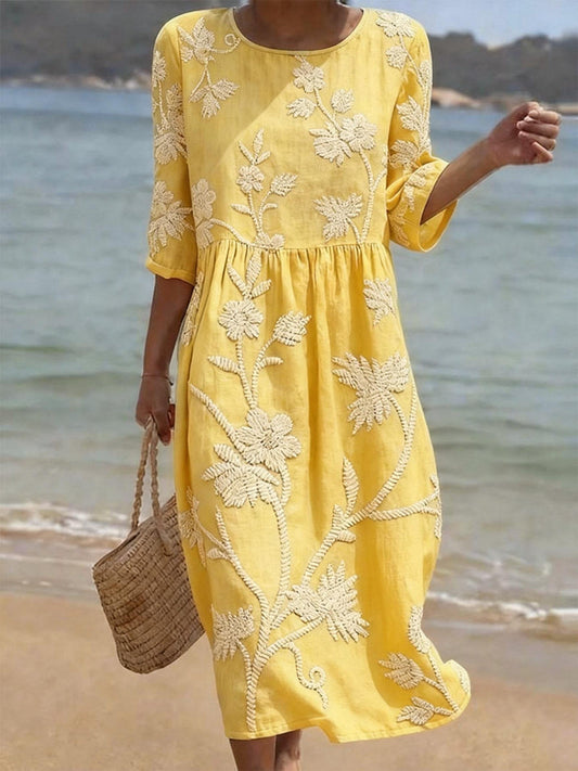 Robe à imprimé floral