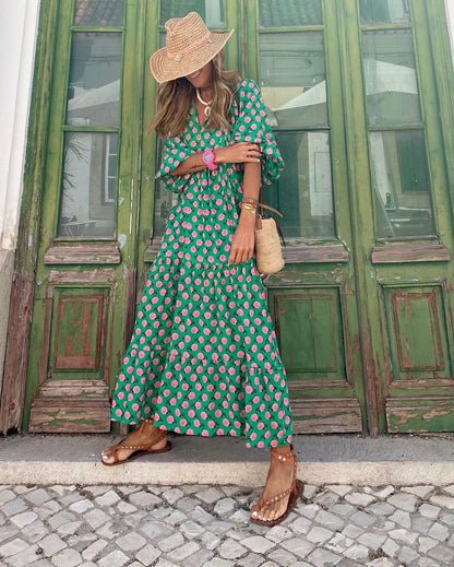 Bella | Robe Longue Bohème