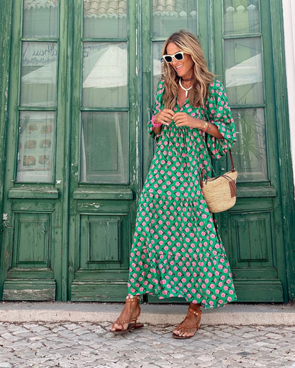 Bella | Robe Longue Bohème