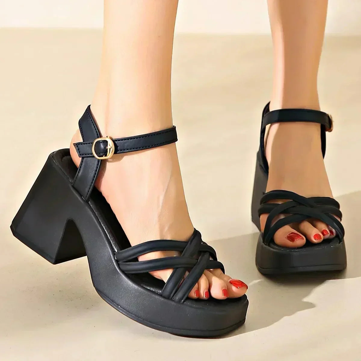 Vittoria | Sandales à Talons Élégantes pour Soirées