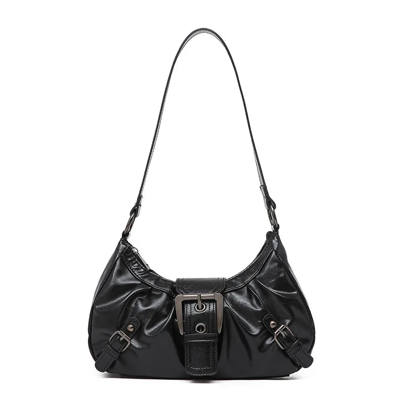 Sac Hobo Plissé Rétro