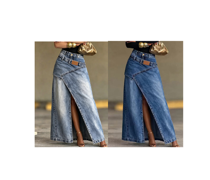 Jupe Maxi en Denim