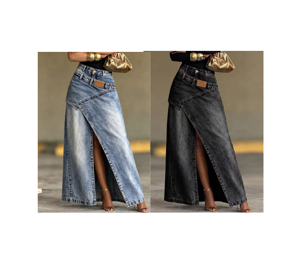 Jupe Maxi en Denim