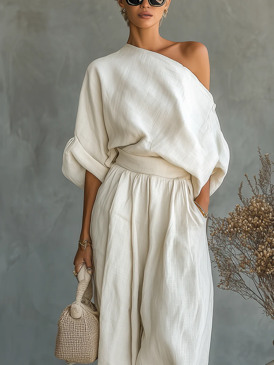 Mila™ | Ensemble 2 Pièces Épaules Nues