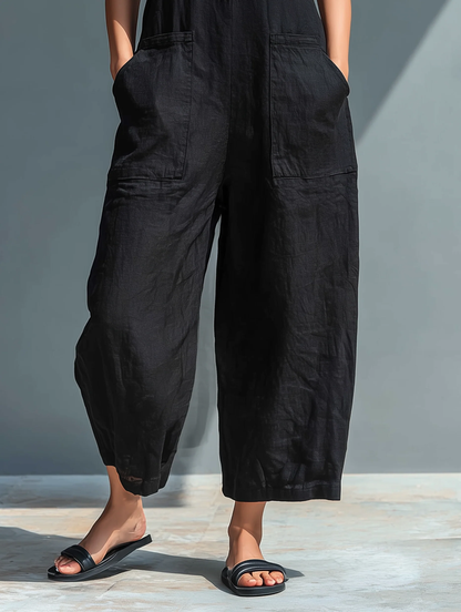 Lotte™ | Salopette Minimaliste Sans Manches