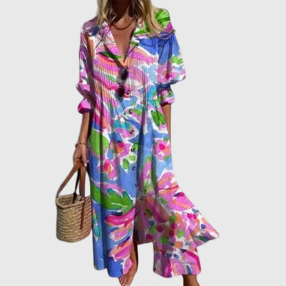 Zariah | Élégante robe longue bohème