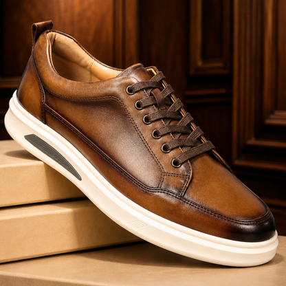 Baskets Artisanales en Cuir Sawyer