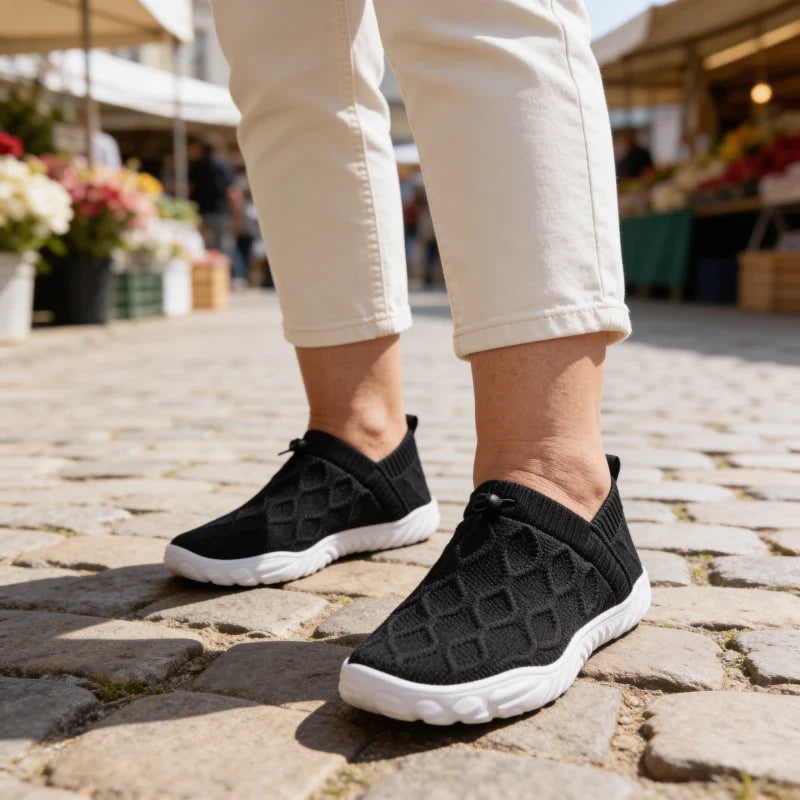 Cloud Walk – Chaussures à Bout Large pour une Marche Sans Douleur