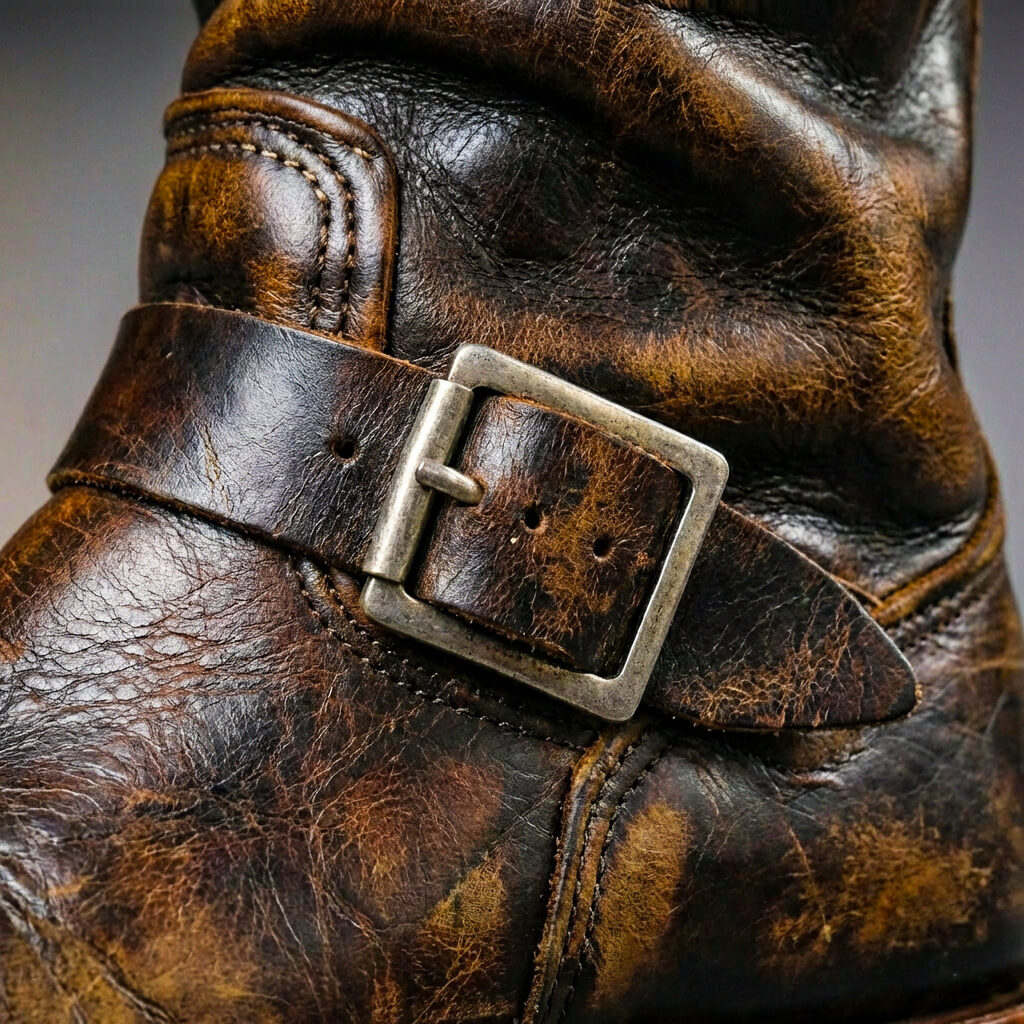 Bottes en Cuir Vintage Bancroft