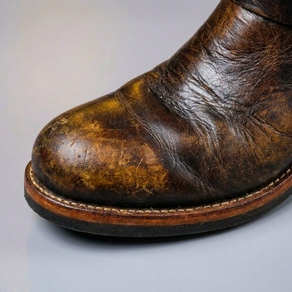 Bottes en Cuir Vintage Bancroft