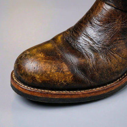 Bottes en Cuir Vintage Bancroft