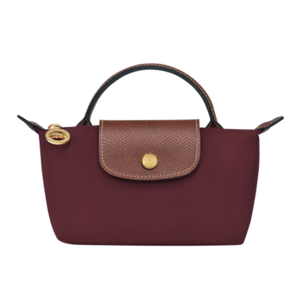 Mini Élan Wine Red Bag - Strap included