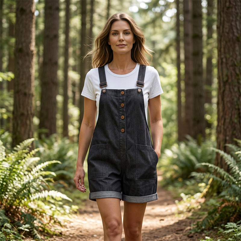 Alicja™ | Combinaison Rétro à Bretelles Ajustables