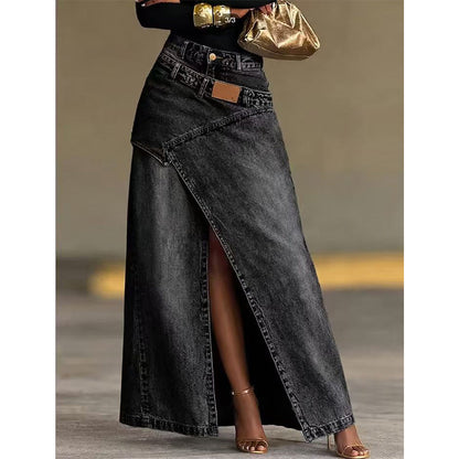 Jupe Maxi en Denim