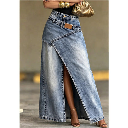 Jupe Maxi en Denim